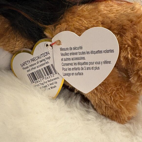 Ramsey TY Beanie Boos Brown Lion 2020 Plush Stuffie (SKU: 250TO) - Picture 7 of 11